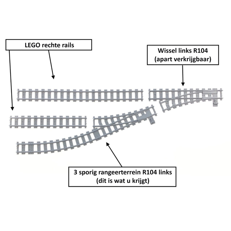 3 Sporig Rangeerterrein R104 Links
